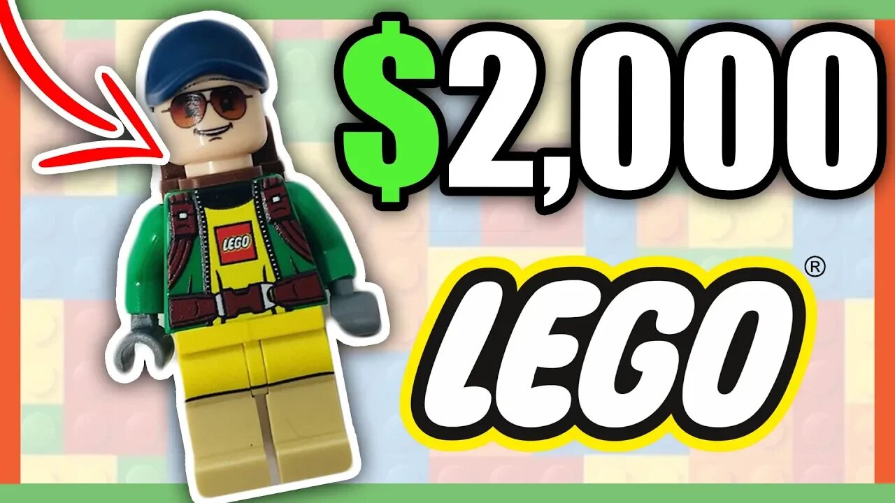 10 RAREST LEGOS WORTH MONEY - VALUABLE LEGO MINI FIGURES SOLD ON EBAY!!