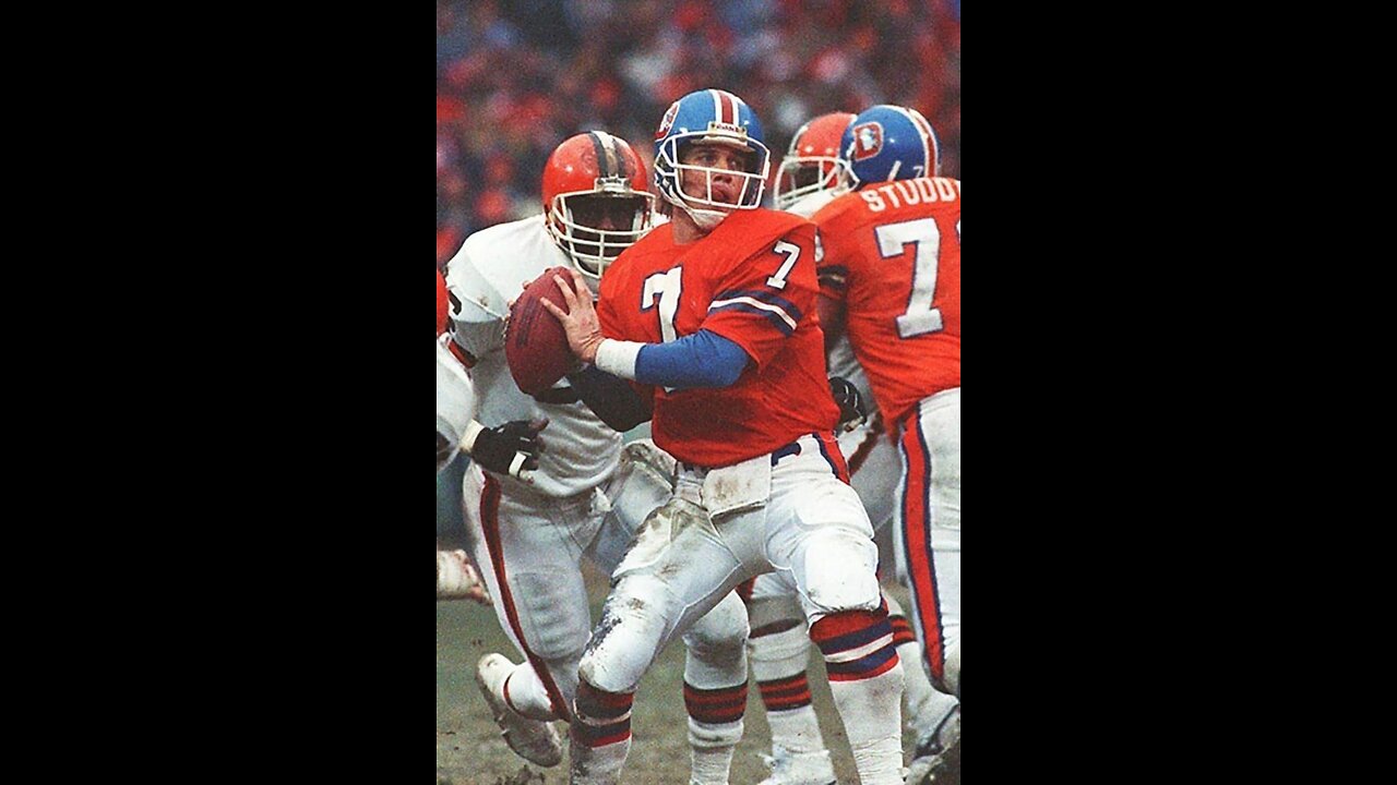 Broncos VS Browns Highlights 1986 AFC Championship Game