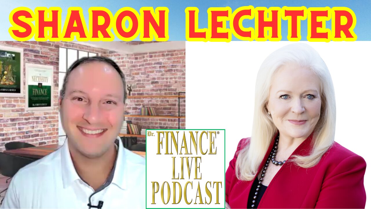 Dr. Finance Live Podcast Episode 1 - Sharon Lechter Interview - Co-Author of Rich Dad Poor Dad Book