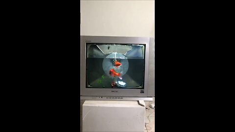 Turning a TV into an Aquarium