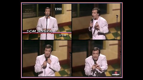 Dom Irrera - TV Stand-Up In 1988 (Could NOT Be Done Today) ~ ItalianStyle 💖