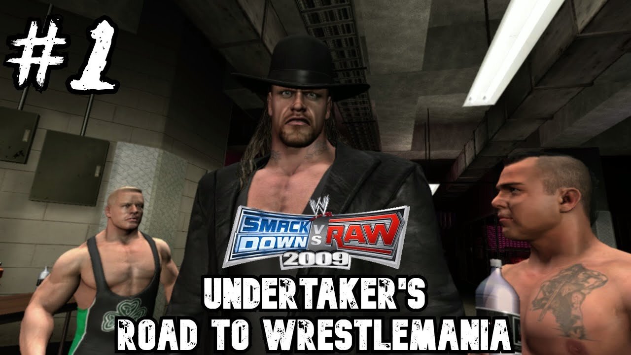 WWE SmackDown vs. Raw 2009 - Undertaker's Road To Wrestlemania - Part 1