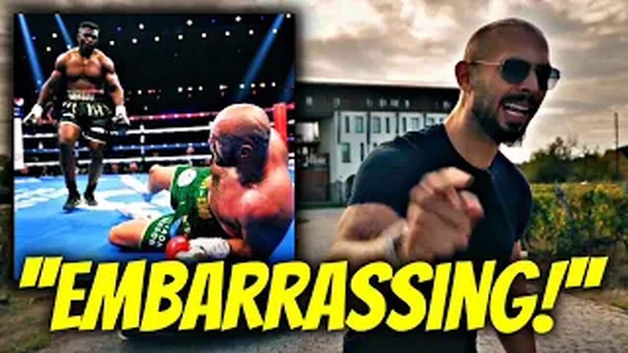 Andrew Tate REACTS To Tyson Fury VS Francis Ngannou