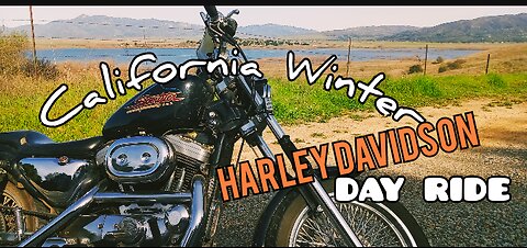 day ride Harley Davidson Sportster Southern California winter