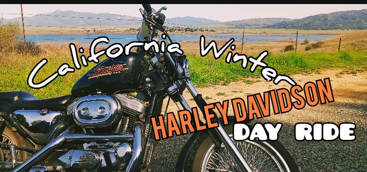 day ride Harley Davidson Sportster Southern California winter