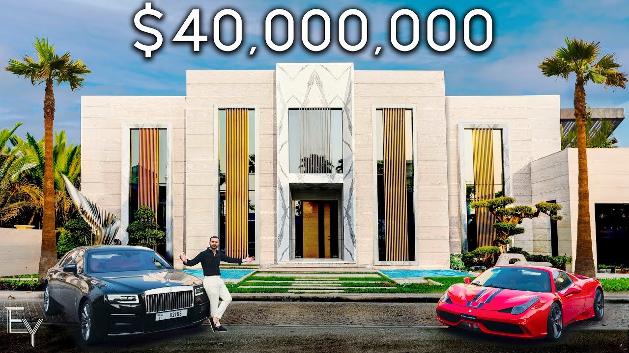 Dubai's $40 Million Mansion With Underwater Garage