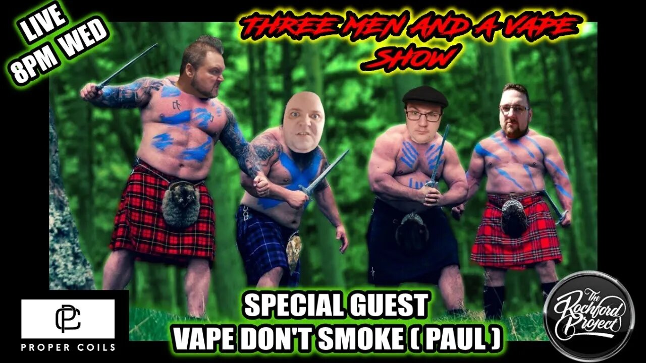 Three men and a vape show #80 McCARTNEY'S NONSENSE