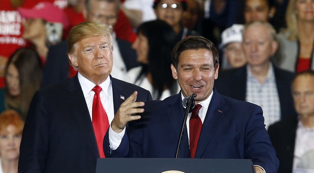 New Presidential Poll Has DeSantis Ahead of Donald Trump in Hypothetical Head-to-Head