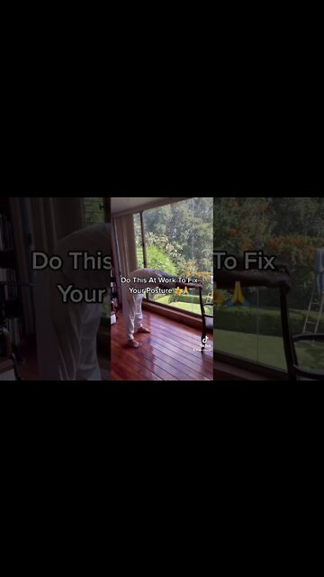 Work Stretch To Fix Posture 🧘‍♂️❤️