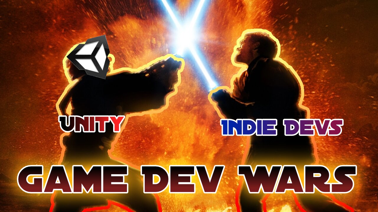 Unity's Downfall - STAR WARS PARODY: Unity vs. Indie devs!