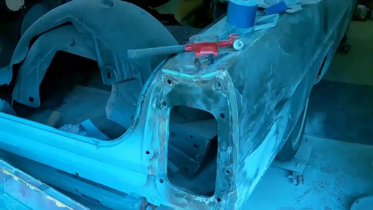 1967 Ford Galaxie Underhood Semi Gloss Eastwood Paint