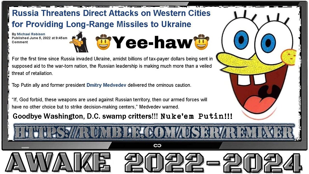 Russia Threatens Direct Attacks on Washington, D.C. 2022