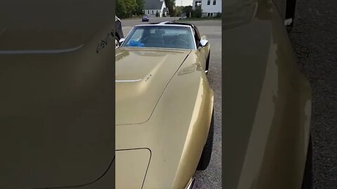 1969 Corvette... no new balance or jean shorts