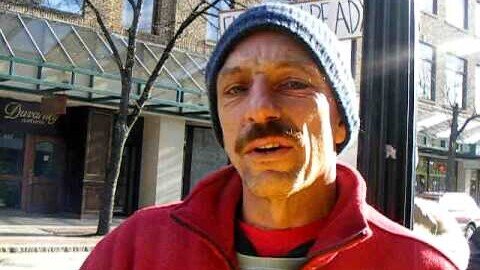 Michael Wertz at the 3-16 a.m. Tea Party protest