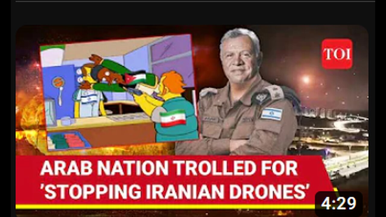 ‘Traitor’_ Jordon King Trolled For Defending Israel From Iranian Drones; ‘Excuses’ Mocked