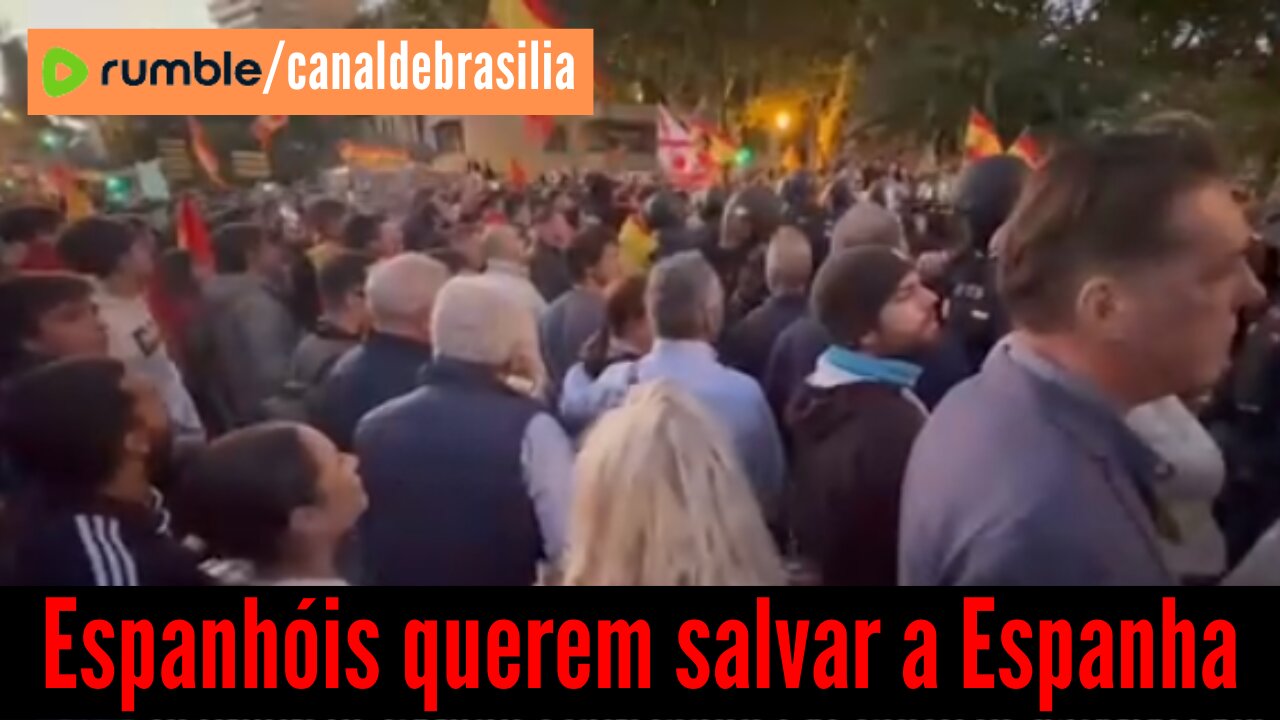 Espanhóis querem salvar a Espanha