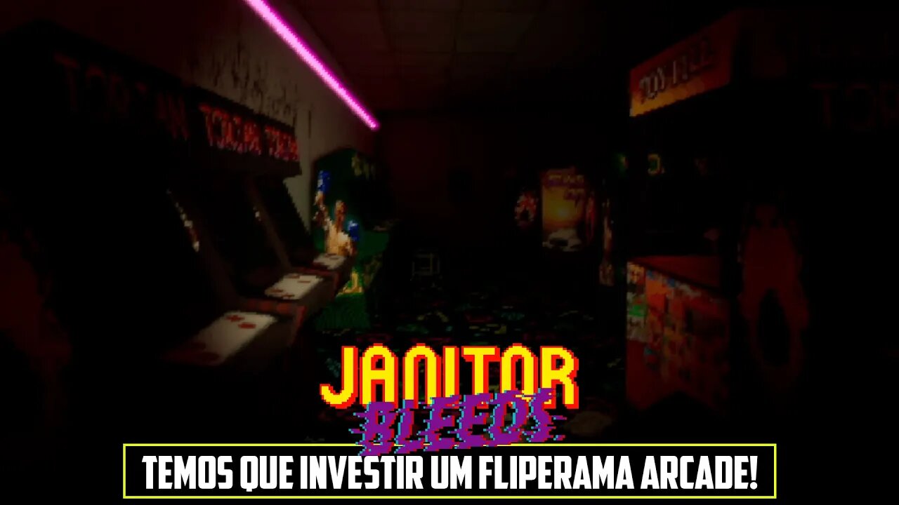 Janitor Bleeds (Jogo de Terror): Gameplay Sem Comentários em PT-BR