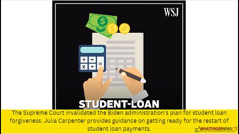 The Supreme Court invalidated the Biden administration's plan for student loan forgiveness.