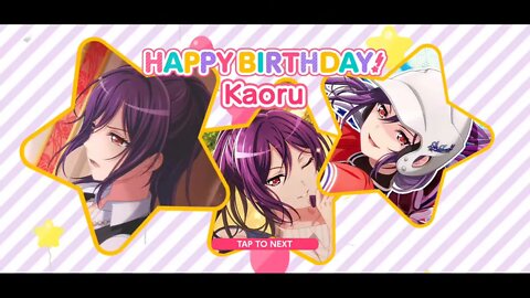 Niver da Kaoru-kun/Kao-chan em BD!GBP! e.e