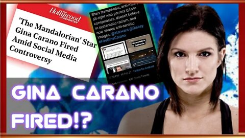 Gina Carano FIRED #CancelDisneyPlus