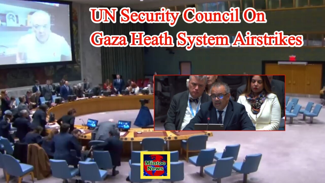 UN Security Council Addresses the Gaza Healthcare Crisis and Discusses Recent Attacks on Hospitals