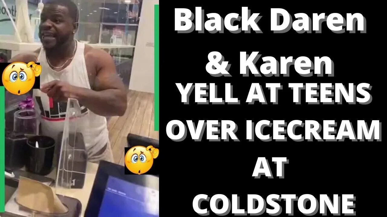 |NEWS| Black Daren And Karen Arguing With Teens At Coldstones