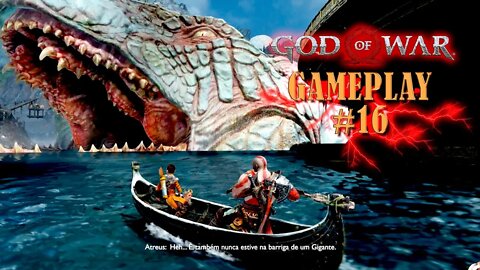 God Of War 4 - GamePlay#15 Entrando dentro da Serpente do mundo, encontramos o olho? #GodOfWar4