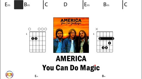 AMERICA You Can Do Magic - Guitar Chords & Lyrics HD