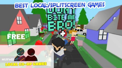 Don't Bite Me Bro! Multiplayer [Free Game] - How to Play Local Coop [Gameplay]