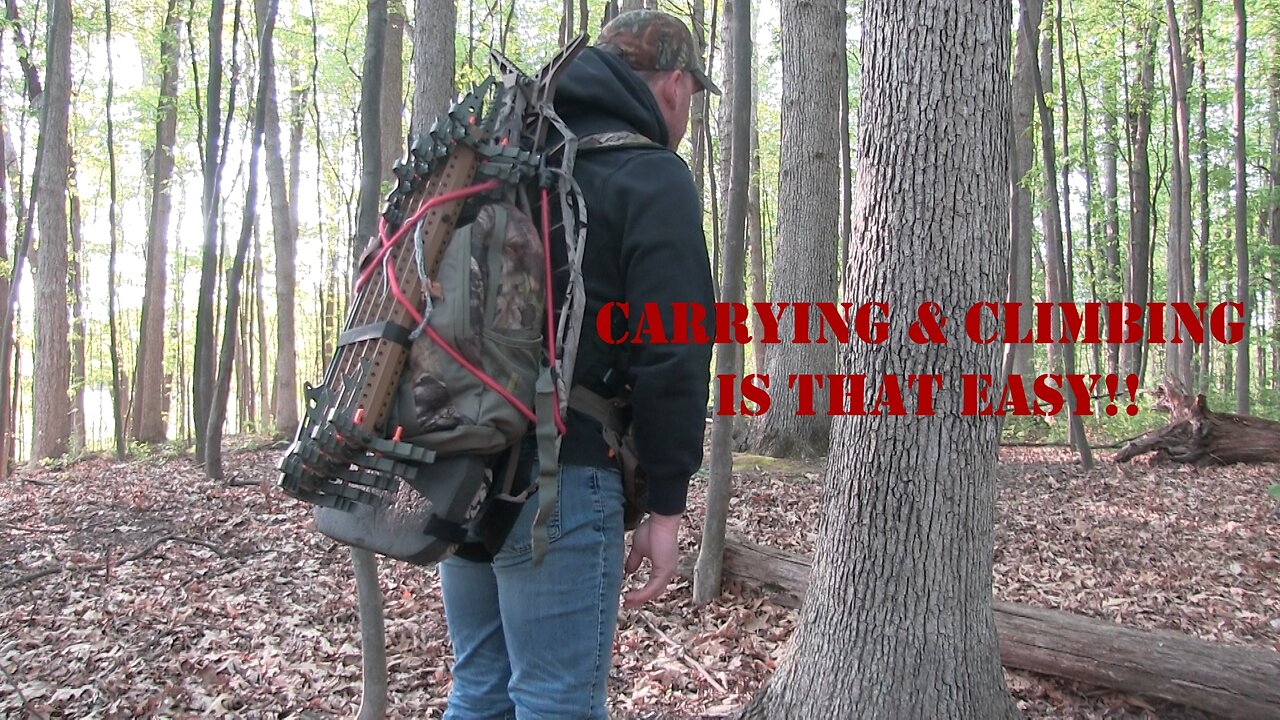 My Favorite Climbing and Hunting System For Mobile Hunting! #beastmode