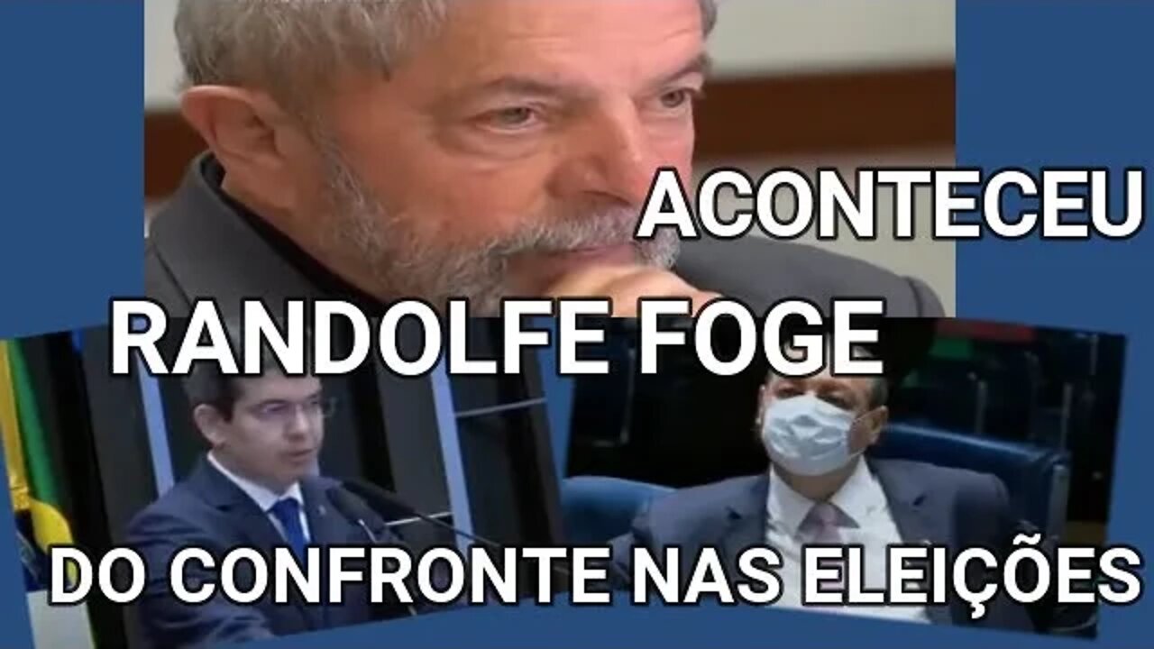 RANDOLFE RODRIGUES FOGE DO CONFRONTO NAS ELEIÇÕES, ELE SABE QUE VAI PERDER.