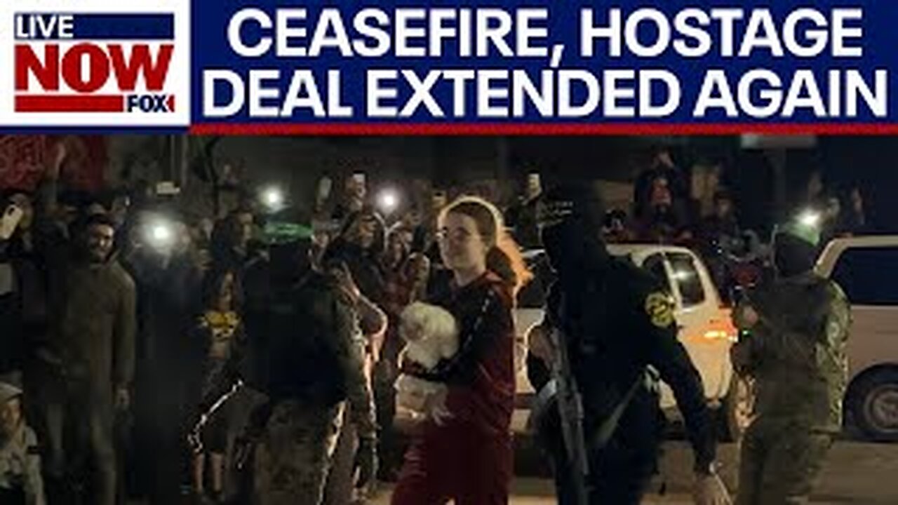 Israel, Hamas extend ceasefire, hostage deapl minutes before it was set to expire | LiveNOW from FOX