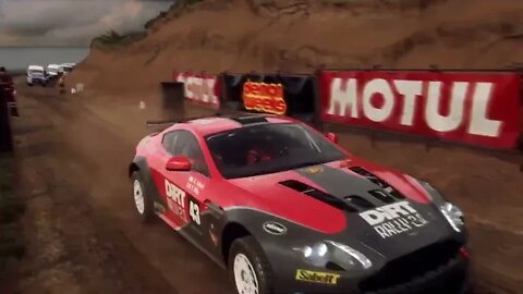 DiRT Rally 2 - Replay - Aston Martin V8 Vantage GT4 at Waimarama Point Reverse [Part 1]