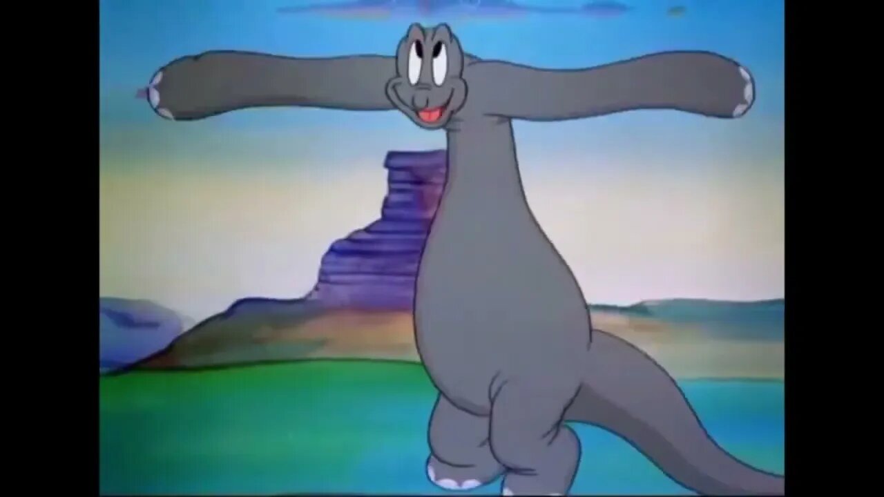 Daffy Duck and the Dinosaur 1939