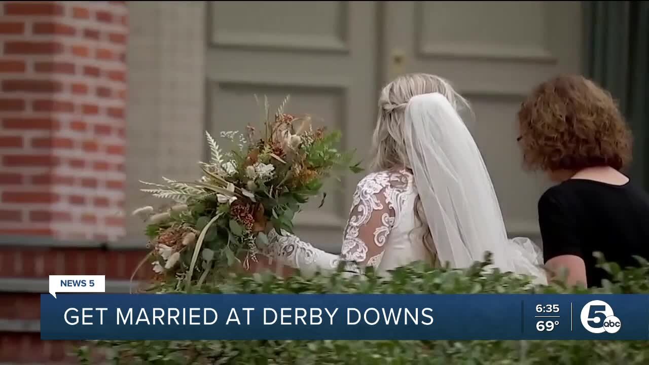 A race to the altar: say 'I do' at Akron's Derby Downs