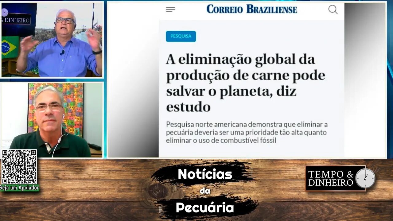 Lacração: "eliminar a produção de carne pode salvar o planeta "