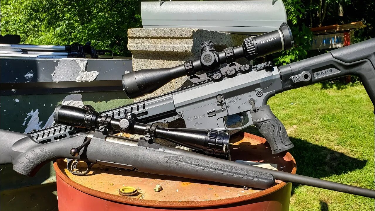 308 bolt-action VS semiauto - CHRONOGRAPH