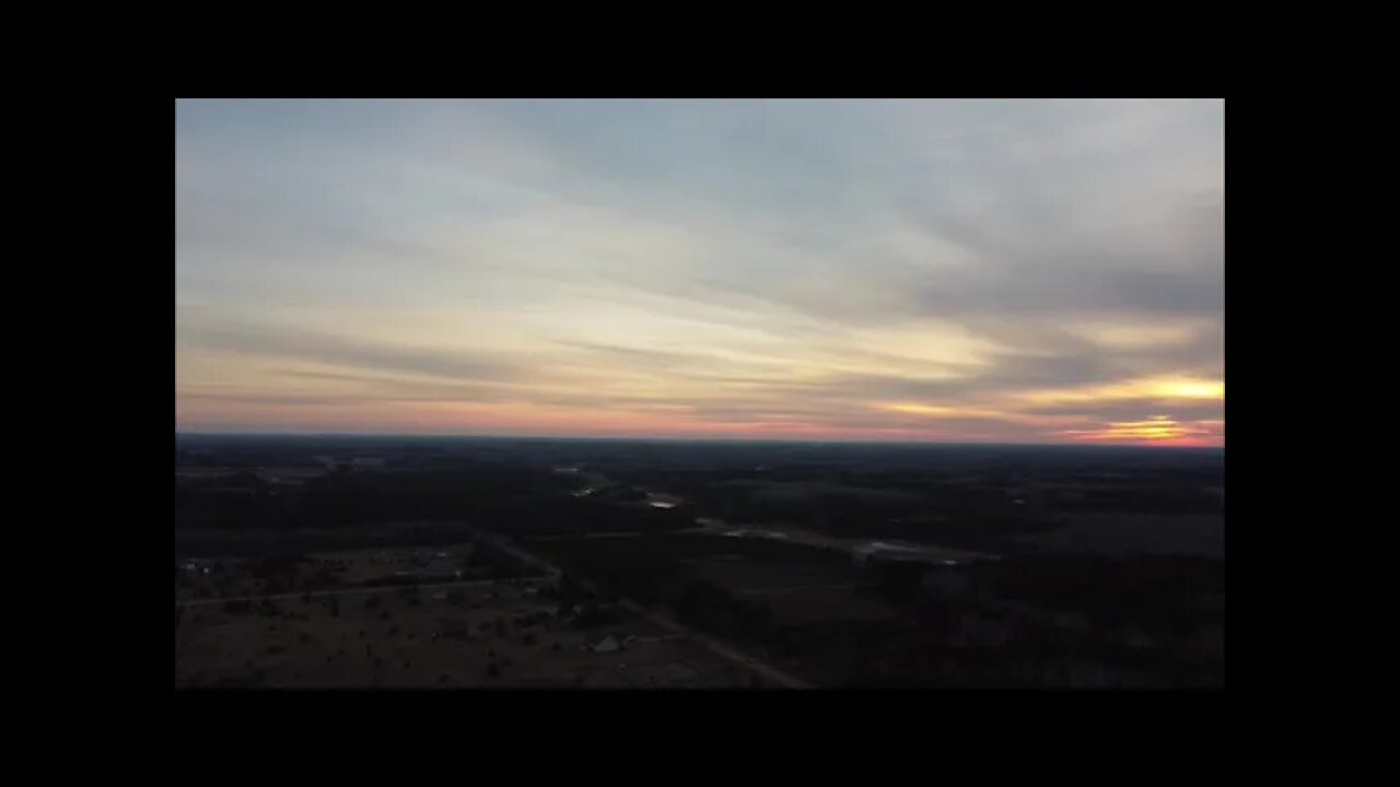 Hunting Season Northern Minnesota Sunset Dji Mavic Mini