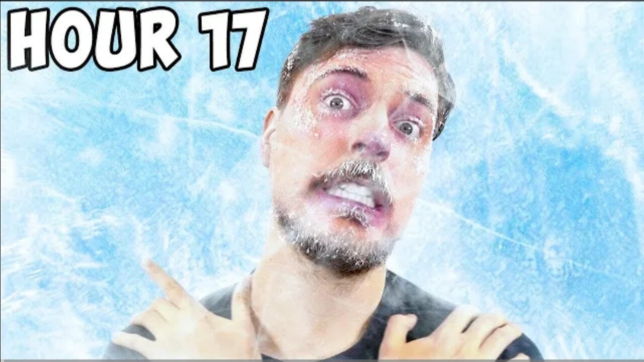 Mr Beast| I Survived 24 Hours Straight In Ice🥶 | Mr Beast Video