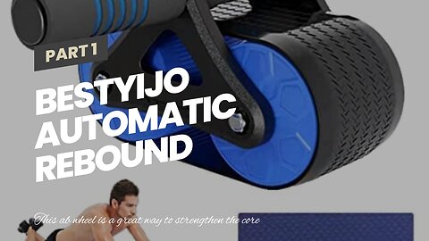 BestYiJo Automatic Rebound Abdominal Wheel, 2023 Upgrade Wheels Roller Domestic Abdominal Exerc...