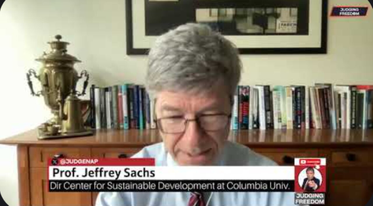 Prof. Jeffrey Sachs: Zelensky Out of Office, Netanyahu Out of Options