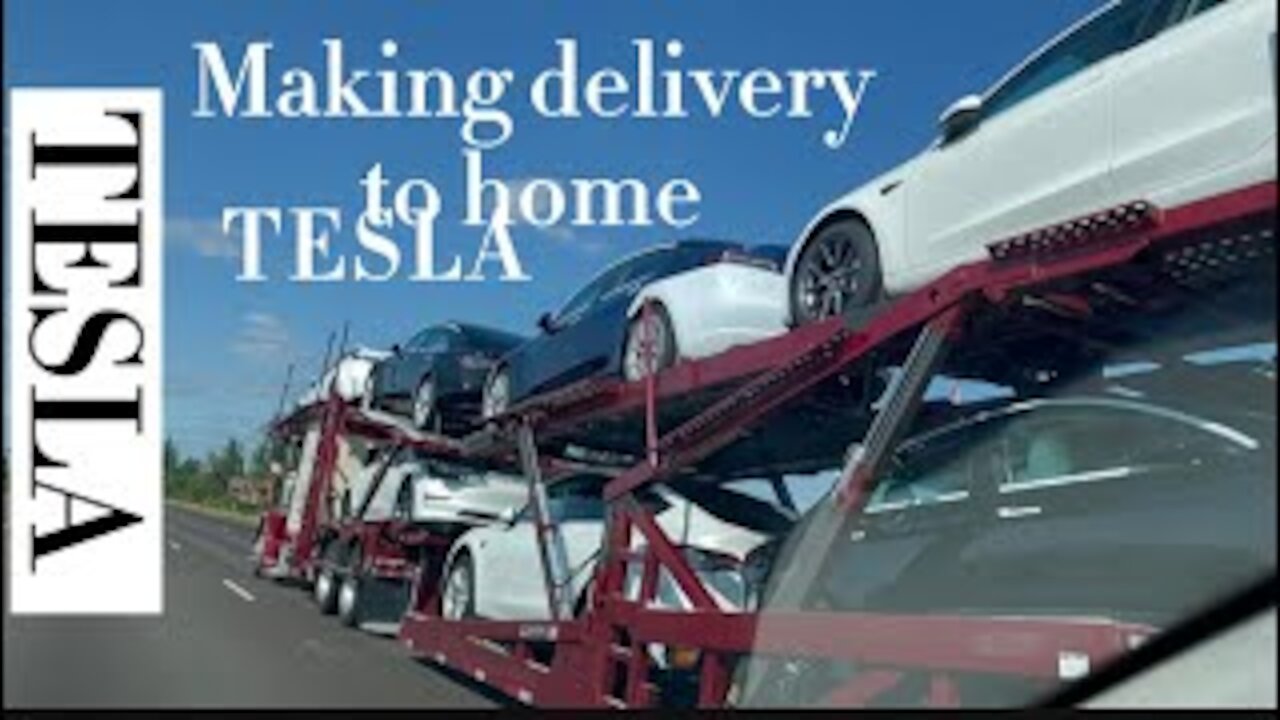 HOW TESLA MAKING DELIVERY TO HOME