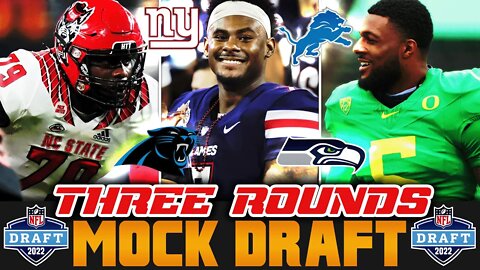 3-Round 2022 NFL Mock Draft