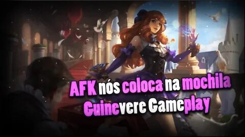 GANHAMOS COM 1 AFK METADE DA PT • GUINEVERE GAMEPLAY | Mobile Legends