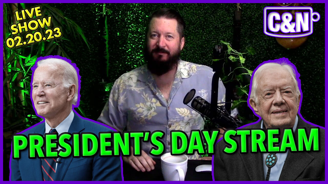 President's Day 🇺🇸 Biden In Ukraine 🔥 Carter In Hospice 🔥 War Protest ☕ Live Show 02.20.23