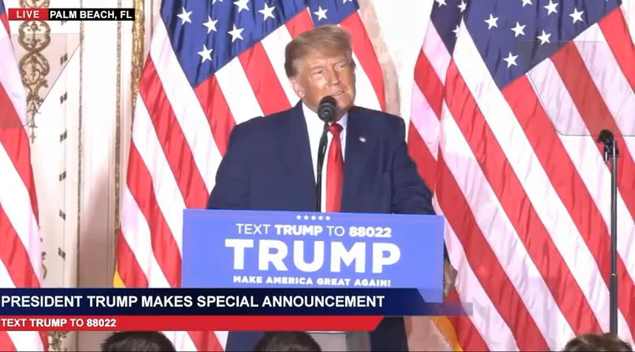 Donald J. Trump officially announces he’s running for President of the United States