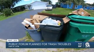 Port St. Lucie leaders to discuss trash concerns