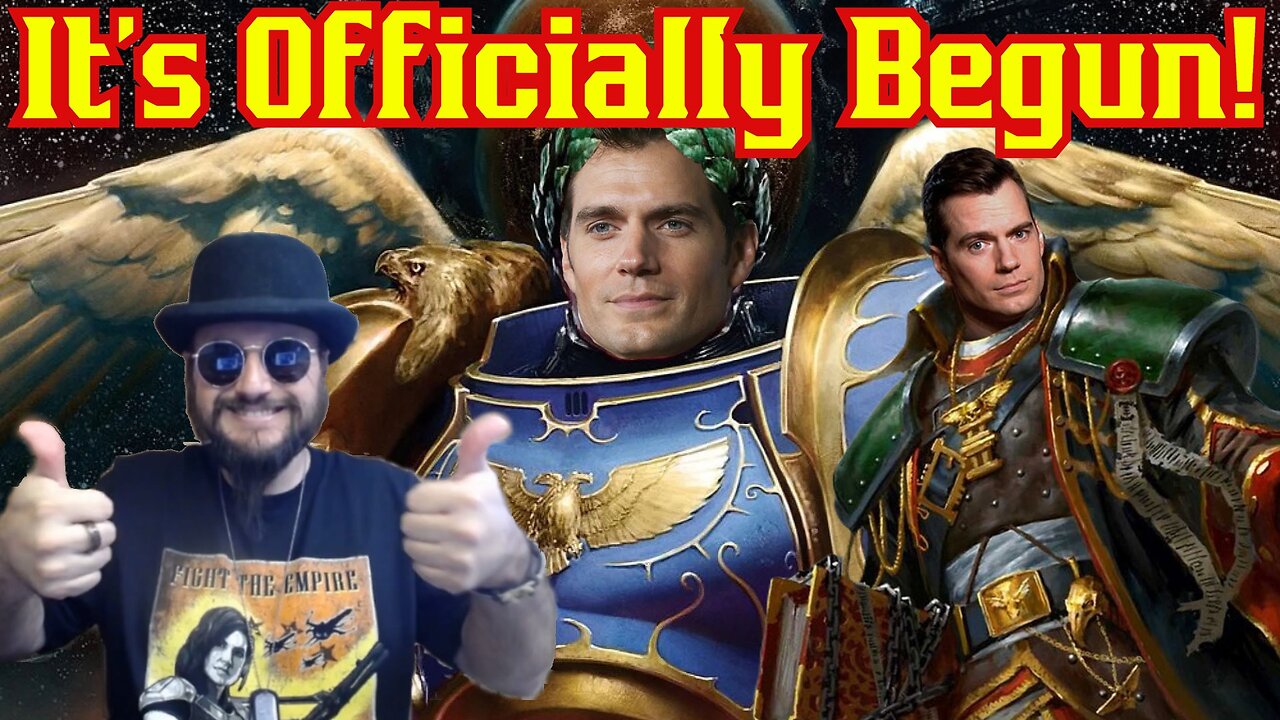 Warhammer 40k Series STARTS Work! Henry Cavill Confirms GREEN Light By Games Workshop & Amazon