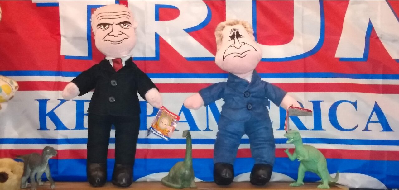 Eisenhower and Bush dolls 7-11-2020