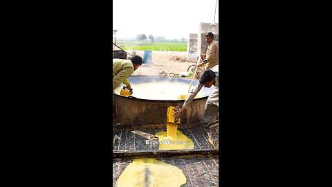 How natural jaggery is made from scratch - A complete process of Gurr Making